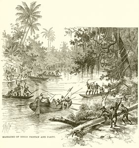Massacre de Diego Tristan et de son groupe - English School