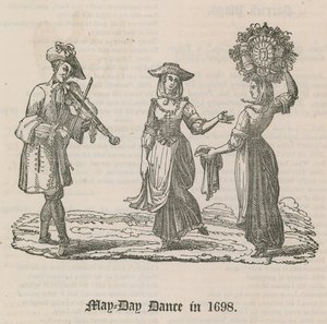 Danse du 1er mai en 1698
