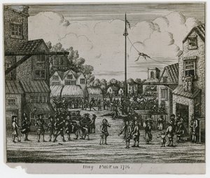 Foire de mai en 1716 - English School