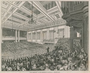 Réunions de mai dans la métropole, intérieur d