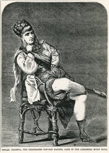 Mlle Colonna, la célèbre danseuse de can-can, anciennement de l