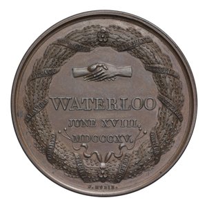 Médaille commémorative de la bataille de Waterloo