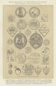 Médailles, pièces de siège et autres souvenirs de Charles Ier