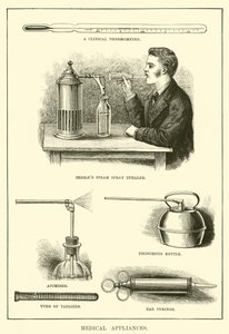 Appareils médicaux (gravure) - English School