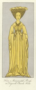Costume médiéval féminin - English School