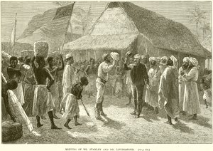 Rencontre de M. Stanley et du Dr. Livingstone - English School