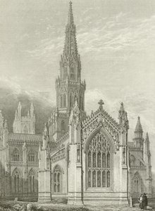 Abbaye de Melrose, restaurée - English School