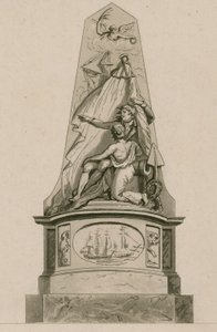 Mémorial au capitaine Edward Cooke, Abbaye de Westminster, Londres - English School