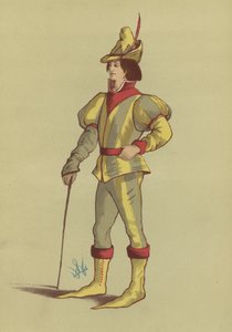 Costume masculin du règne d