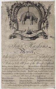 Mercier, John Haskins, carte de visite