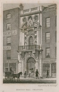 Mercers Hall, Cheapside, Londres - English School
