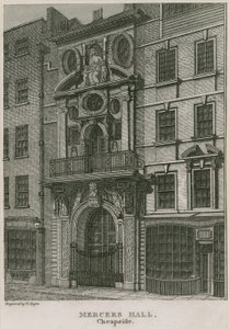 Mercers Hall, Cheapside, Londres - English School