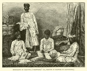 Marchands de Calcutta, Marwaris, c