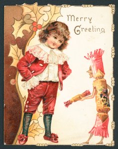 Carte de Noël Joyeux Noël - English School
