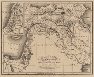 Mésopotamie avec Canaan et d