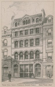 Entrepôt de tabac Messrs Willis, Holborn Viaduct - English School