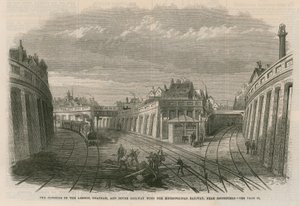 Jonction du Metropolitan Railway - English School