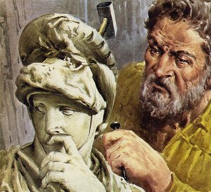 Michel-Ange a travaillé sur une chapelle qui devait contenir les tombes de la famille de Médicis - English School