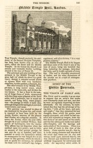 Salle du Middle Temple - English School