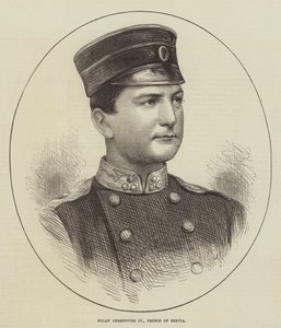 Milan Obrenovics IV, Prince de Serbie - English School