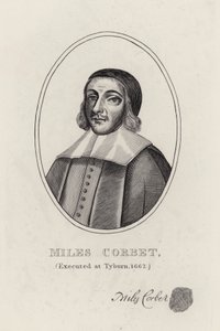 Miles Corbet (gravure) - English School