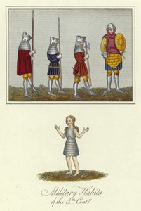 Habits militaires du XIVe siècle - English School