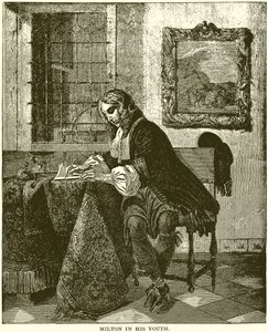 Milton dans sa jeunesse - English School