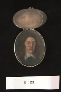 Miniature de Henry Cromwell, Lord Lieutenant d