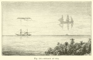 Mirage en mer