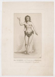 Mlle Chudleigh, dans le rôle d