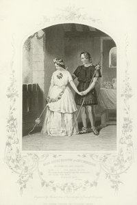 Mlle Jenny Marston et M. F Robinson comme Florizel et Perdita, Le Conte d