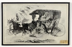 La voiture de Miss Nightingale au siège de la guerre, de 