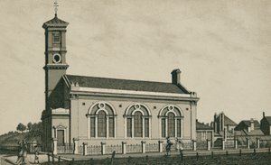 Mission Hall, Dovercourt (lithographie) - English School