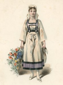 Mme Judic dans le rôle de Margotte dans La Branche Cassée - English School