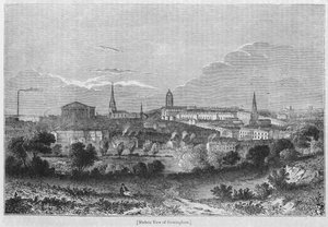 Vue moderne de Birmingham - English School