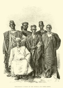Nègres musulmans des bassins du Sénégal et du Niger (gravure) - English School