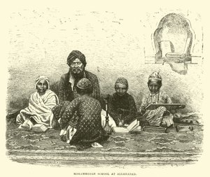 École musulmane à Allahabad - English School