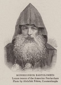 Monseigneur Bartolomeos (gravure) - English School