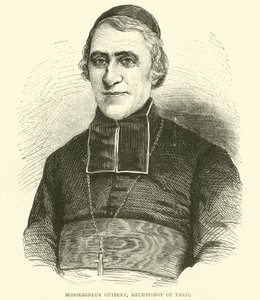 Monseigneur Guibert, archevêque de Paris, mai 1871 - English School