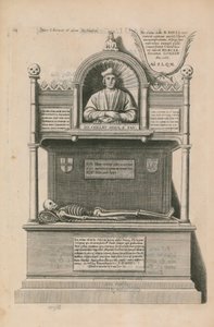 Monument dans la cathédrale Saint-Paul - English School