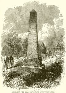 Monument sur la tombe de Bradford à New Plymouth - English School
