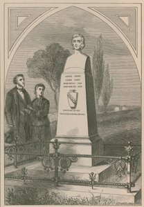 Monument à James Henry Leigh Hunt - English School