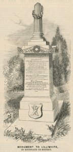 Monument à Lilliwhite - English School