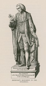 Monument à William Beckford - English School