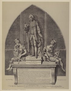 Monument à William Beckford, deux fois Lord Maire de Londres, par John Francis Moore, Guildhall, Cité de Londres - English School
