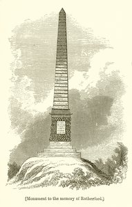 Monument à la mémoire de Rutherford - English School