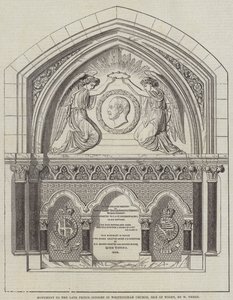 Monument au défunt prince consort dans l