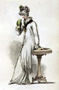 Robe du matin, planche de mode du Repository of Arts d