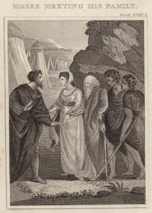 Moïse rencontrant sa famille - English School