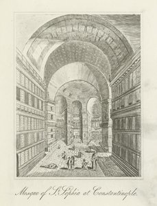 Mosquée Sainte-Sophie à Constantinople - English School